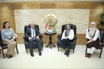 المدير العام للدفاع المدني استقبل وفدا من هيئة Pathfinder لمناقشة مشروع SAHA