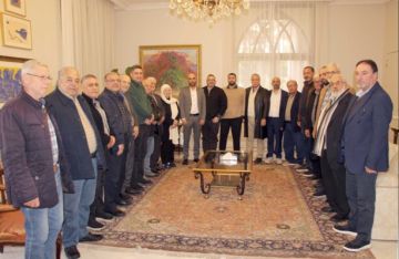 مخاتير صيدا يلتقون بهية الحريري ويدعون لأوسع مشاركة في إحياء ذكرى 14 شباط