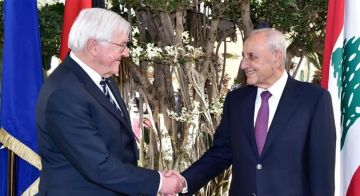 بري يلتقي شتاينماير: دعم ألماني مستمر للبنان بري يلتقي شتاينماير: دعم ألماني مستمر للبنان