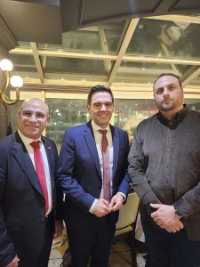 مرده مونتريال يلبي دعوة الوطني الحر الى افطاره السنوي