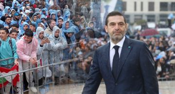 مواطنون يحيون ذكرى اغتيال الشهيد رغم الأمطار.. وتمنيات بعودة الرئيس الحريري!