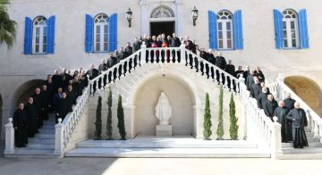 البطريرك الراعي يفتتح السنة القضائية للمحاكم المارونية في بكركي البطريرك الراعي يفتتح السنة القضائية للمحاكم المارونية في بكركي