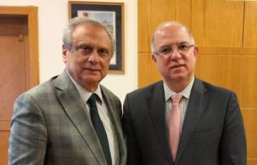 حيدر يعرض مع حبيب تطوير الرابط الإلكتروني بين وزارة العمل ومصرف الإسكان