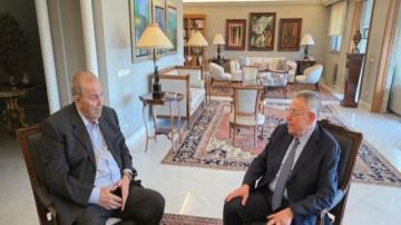 السنيورة عرض الاوضاع في لبنان والمنطقة مع اياد علاوي