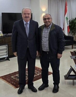 الحشيمي بحث مع جابر أزمة الشحن البري والإجراءات المستجدة على الحدود اللبنانية السورية