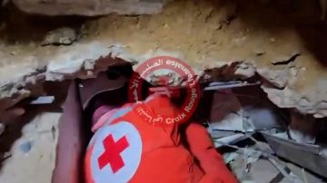 الصليب الأحمر ينشر فيديو لعمليات الإنقاذ