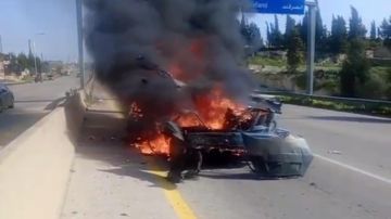 بالفيديو: السيارة المستهدفة في الجنوب