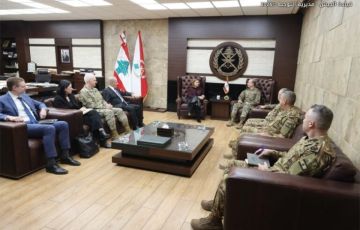 قائد الجيش يبحث مع السيناتور الأميركية إليسا سلوتكين التطورات في لبنان والمنطقة