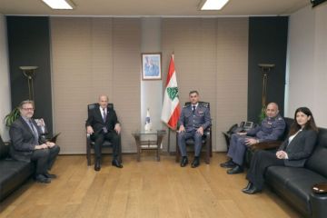 اللواء عبدالله استقبل السفير الأميركي في لبنان