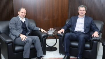 سامي الجميل استقبل مارك ضو وتشديد على أهمية تكثيف التواصل والتنسيق