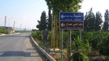 غارة إسرائيلية استهدفت سيارة في مفترق بلدة القليلة قضاء صور