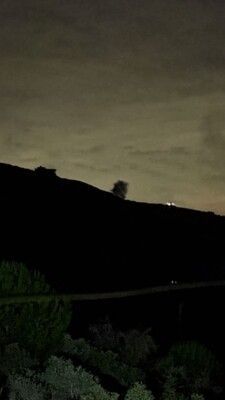 استهداف اطراف عيترون بقذيفتين من الموقع المستحدث للجيش الاسرائيلي في جبل الباط