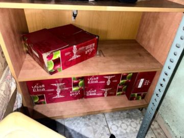 الريجي ضبطت مصنوعات تبغية مهربة ومزورة في الليلكي