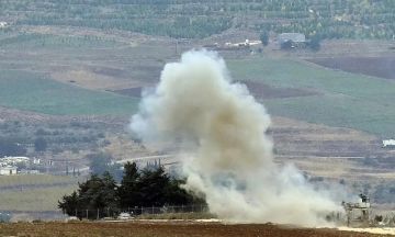 دبابة ميركافا تستهدف عيترون دبابة ميركافا تستهدف عيترون