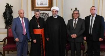 الراعي تسلم من المجلس الإسلامي الشيعي الأعلى دعوة إلى إفطار رمضاني