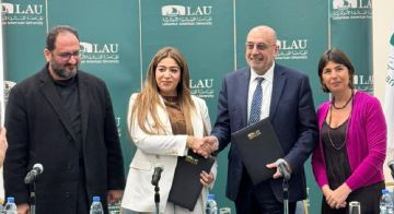 مذكرة تفاهم بين لجنة شؤون المرأة في بطريركية الملكيين الكاثوليك ومعهد المرأة في LAU مذكرة تفاهم بين لجنة شؤون المرأة في بطريركية الملكيين الكاثوليك ومعهد المرأة في LAU