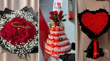 شو في اجمل من انو تهدي ورد على عيد الحب.. اجمل تشكيلة ورد طبيعي واصطناعي بوكيه وبوكسات من عند Mosaic event!