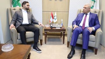 اللواء شقير عرض اوضاع الجالية اللبنانية مع رئيس بلدية ديربورن هايتس