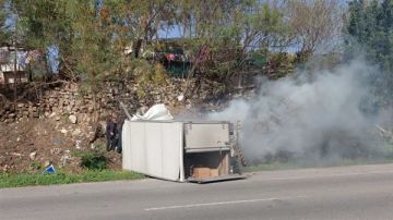 جريحان بحادث سير على أوتوستراد الزهراني إثر استهداف مسيرة لسيارة قرب جامعة فينيسيا جريحان بحادث سير على أوتوستراد الزهراني إثر استهداف مسيرة لسيارة قرب جامعة فينيسيا