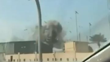 بالفيديو: لحظة الاستهداف في البحرين