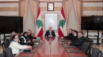 الحجار استمع إلى مطالب تجمع أهالي شهداء وجرحى ومتضرري انفجار المرفأ