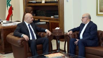 الرئيس عون يودع السفير الإيراني