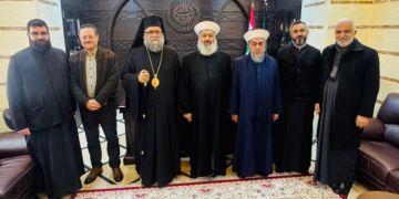 المتروبوليت منصور زار المفتي زكريا وتأكيد أهمية الخطاب الجامع وتعزيز الوحدة الوطنية