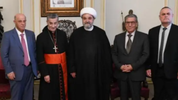 الراعي استقبل وفدا من المجلس الإسلامي الشيعي الأعلى وتسلم منه دعوة إلى إفطار رمضاني