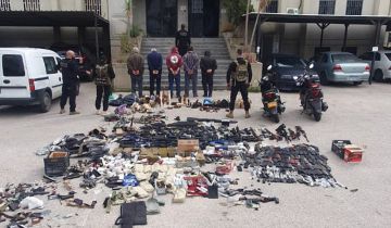 أسلحة داخل شقتين في الشياح! أسلحة داخل شقتين في الشياح!