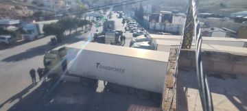 اجتماع عند معبر الجديدة لبحث تنظيم دخول الشاحنات اللبنانية الأراضي السورية