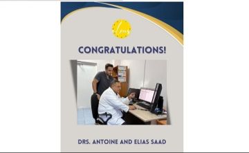 الجمعية الطبية اللبنانية الاوروبية: تكريم الطبيبان الياس وانطوان سعد لتفوقهما بمكافحة السرطان يعد فخرا للبنان الجمعية الطبية اللبنانية الاوروبية: تكريم الطبيبان الياس وانطوان سعد لتفوقهما بمكافحة السرطان يعد فخرا للبنان