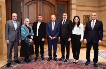 بري بحث مع سفير قطر في المستجدات محليا وإقليميا واستقبل الهيئة الناظمة لسلامة الغذاء بري بحث مع سفير قطر في المستجدات محليا وإقليميا واستقبل الهيئة الناظمة لسلامة الغذاء