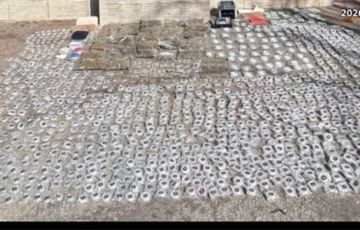 عملية دهم وضبط كمية كبيرة من المخدرات ومبلغ مالي مزور عملية دهم وضبط كمية كبيرة من المخدرات ومبلغ مالي مزور