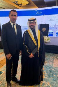 المحامي فنيانوس ممثلا النائب فرنجيه في حفل الاستقبال إحتفاء بالعيد الوطني الكويتي المحامي فنيانوس ممثلا النائب فرنجيه في حفل الاستقبال إحتفاء بالعيد الوطني الكويتي