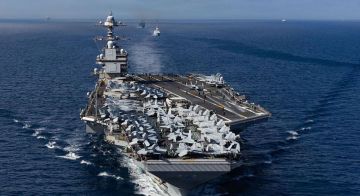 حاملة الطائرات الأميركية جيرالد ر. فورد تصل إلى إسرائيل