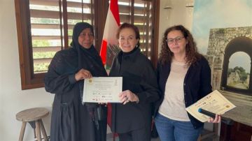 الجمعية اللبنانية للحفاظ على صور تختتم دورة تدريبية في الحرف التقليدية لتعزيز دور المرأة في صون التراث