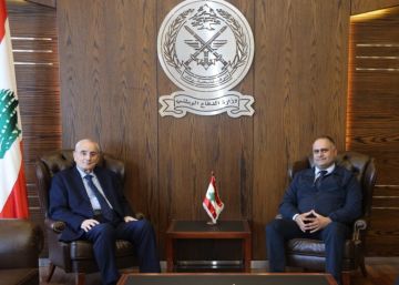 وزير الدفاع إستقبل النائب مسعد