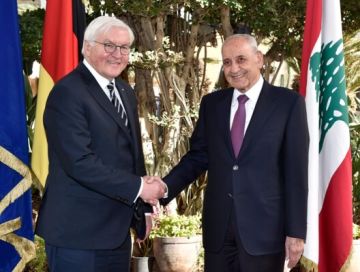بري استقبل الرئيس الألماني: لبنان واللبنانيون لا يريدون الحرب ولن يقبلوا بالاحتلال الإسرائيلي لأرضهم بري استقبل الرئيس الألماني: لبنان واللبنانيون لا يريدون الحرب ولن يقبلوا بالاحتلال الإسرائيلي لأرضهم