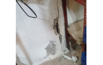 الجديد: إخلاء مبنى احترازيا في القبة- طرابلس بعد ظهور تشققات في أعمدة الأساس