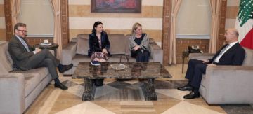 الحجار بحث مع بلاسخارت وأليكو بالتحضيرات للانتخابات والتعاون بين الوزارة والأمم المتحدة