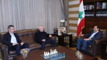 لقاء في بيت الوسط فرنجية والحريري يشددان على الحوار وتجاوز المرحلة الصعبة (صور)