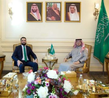 السفير السعودي يستقبل القائم باعمال السفارة السورية لدى لبنان