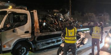 قوى الأمن: تنظيم 120 محضر وحجز 71 دراجة نارية مخالفة من قبل مفرزتي سير بعلبك وزغرتا