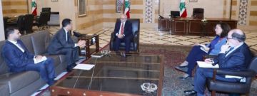 سلام بحث مع وفد البنك الأوروبي لإعادة الإعمار بدعم القطاع الخاص والصناعة والطاقة المتجددة