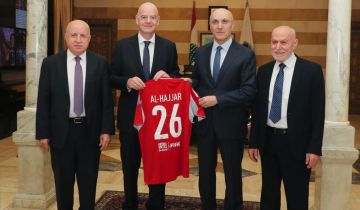 رئيس الفيفا جياني إنفانتينو ينال الجنسية اللبنانية رسميا