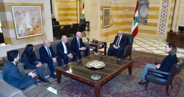 سلام بحث في مسار الإصلاحات الاقتصادية مع مبعوث الرئيس الفرنسي والتقى إنفانتينو