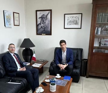 حليم طيون يبحث آفاق التعاون بين لبنان وإيطاليا في القطاعين الصحي والصيدلي