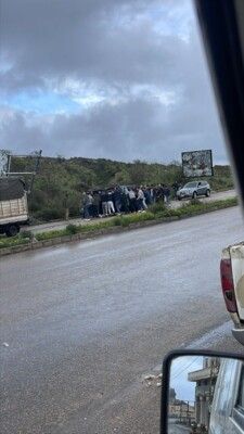 اصابات بانزلاق سيارة على كوع المصيلح محلة كوع الفنار اصابات بانزلاق سيارة على كوع المصيلح محلة كوع الفنار