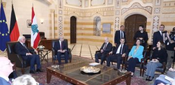 سلام بحث مع الرئيس الألماني في مسار حصر السلاح ومرحلة ما بعد اليونيفيل