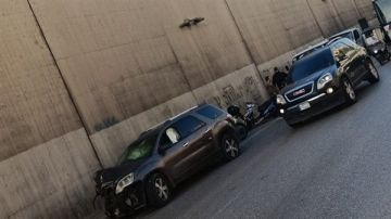 جريحان نتيجة تصادم بين مركبتين محلة انفاق المطار